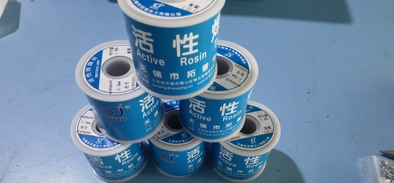 63A 0.7 Mm ตะกั่วบัดกรีลวดอุณหภูมิสูง Deoxidation สูญญากาศ