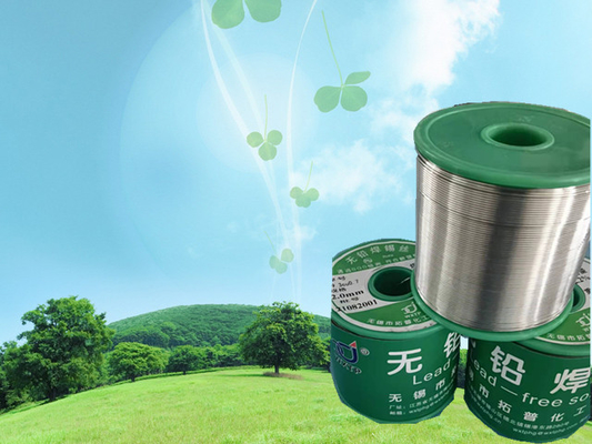 Sn96.5Ag3.0Cu0.5 0.3 Mm ลวดบัดกรีไร้สารตะกั่ว 500g Fast การประสาน